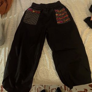 baggy pants, short model